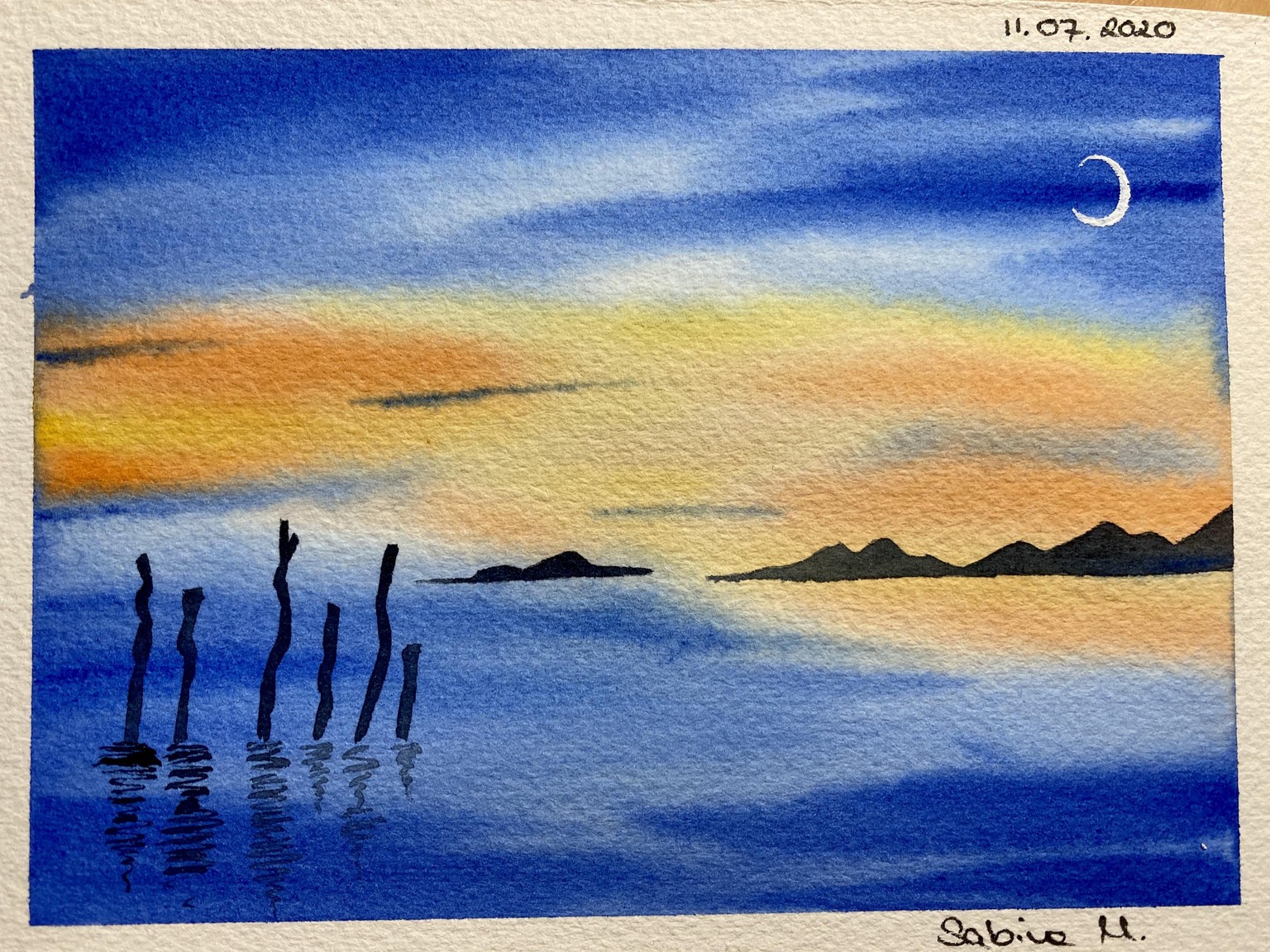 30 Day Watercolour Challenge - image 9 - student project