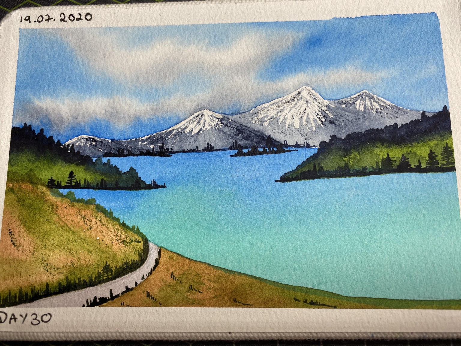 30 Day Watercolour Challenge - image 1 - student project