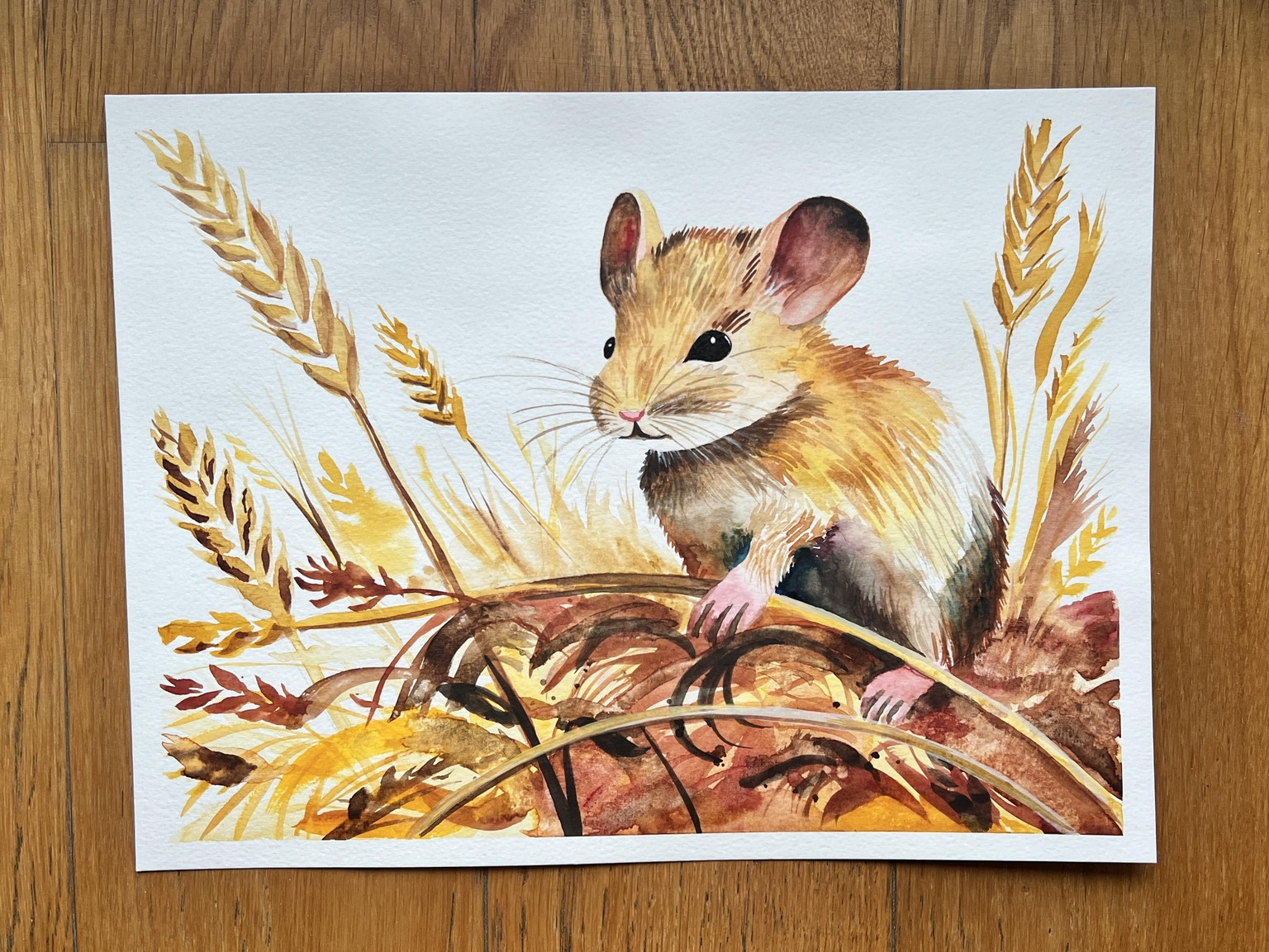 Field mouse - image 1 - student project