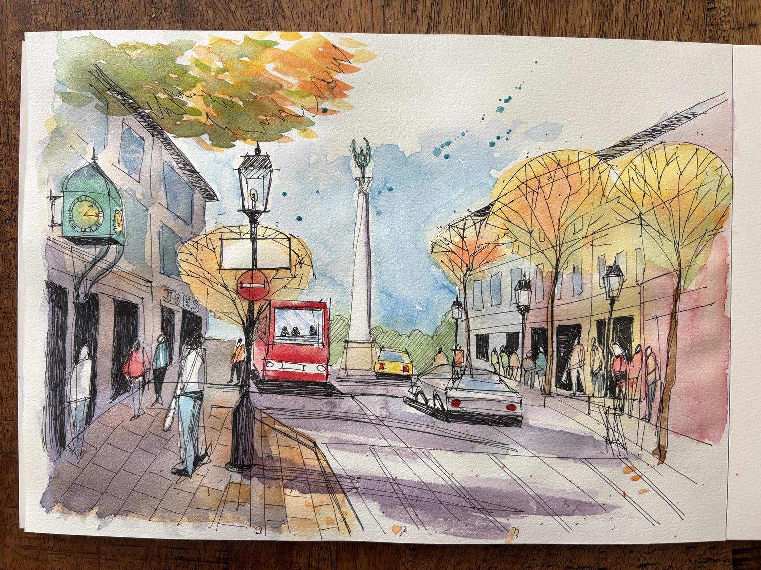 City scene - image 1 - student project