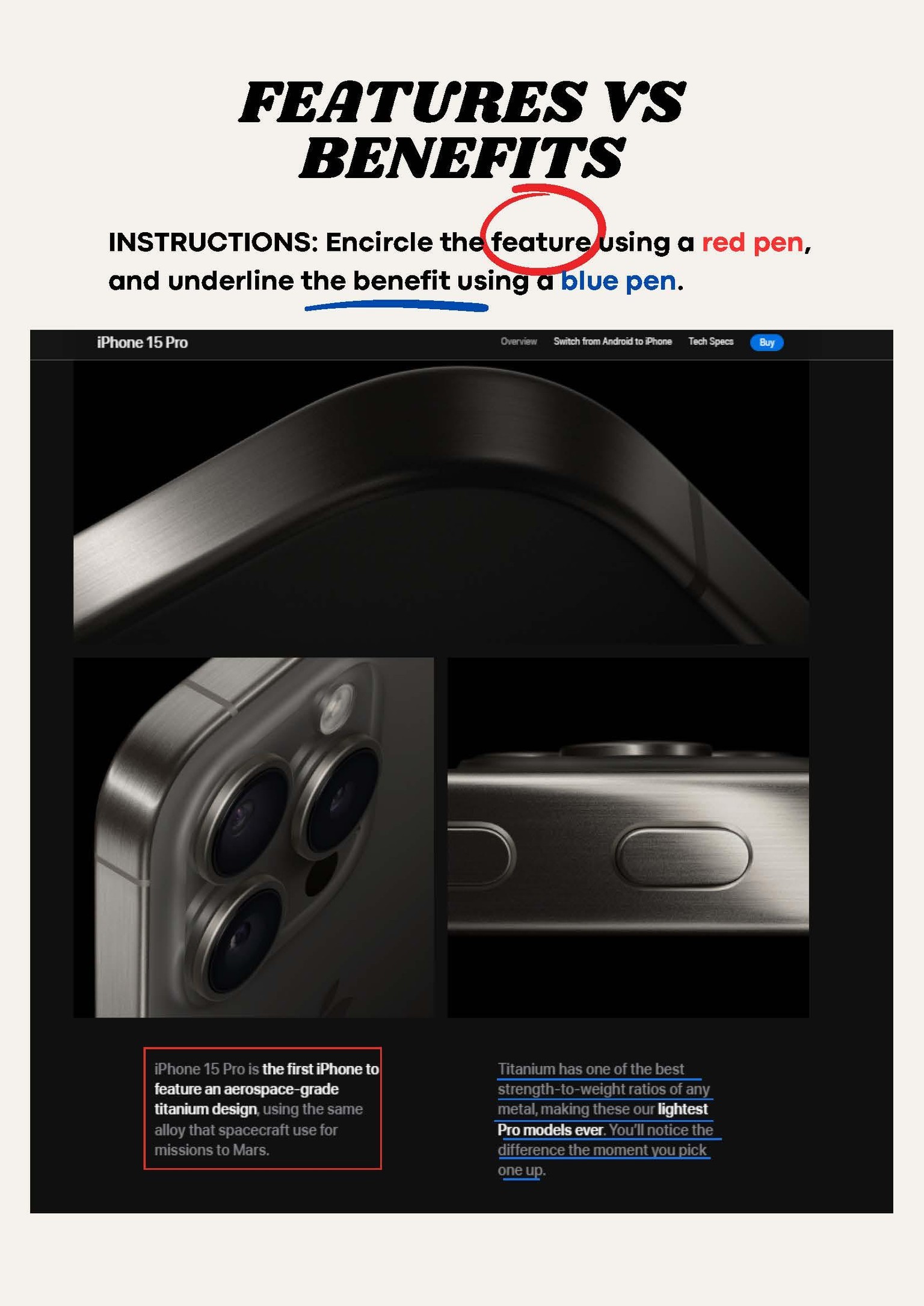 Copywriting for Beginners Assignments - image 2 - student project