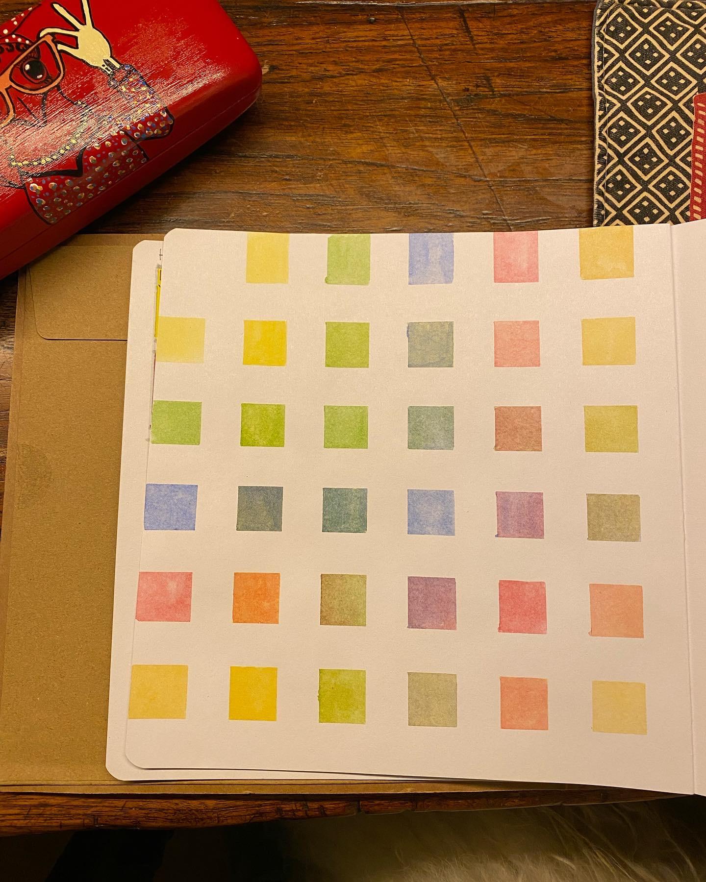 Glazing colour chart - image 1 - student project