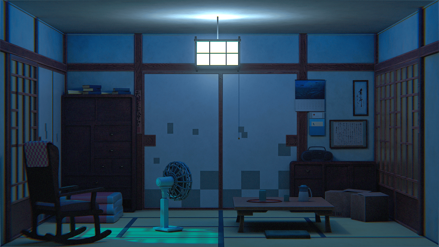 Japanease Traditional Room - image 1 - student project