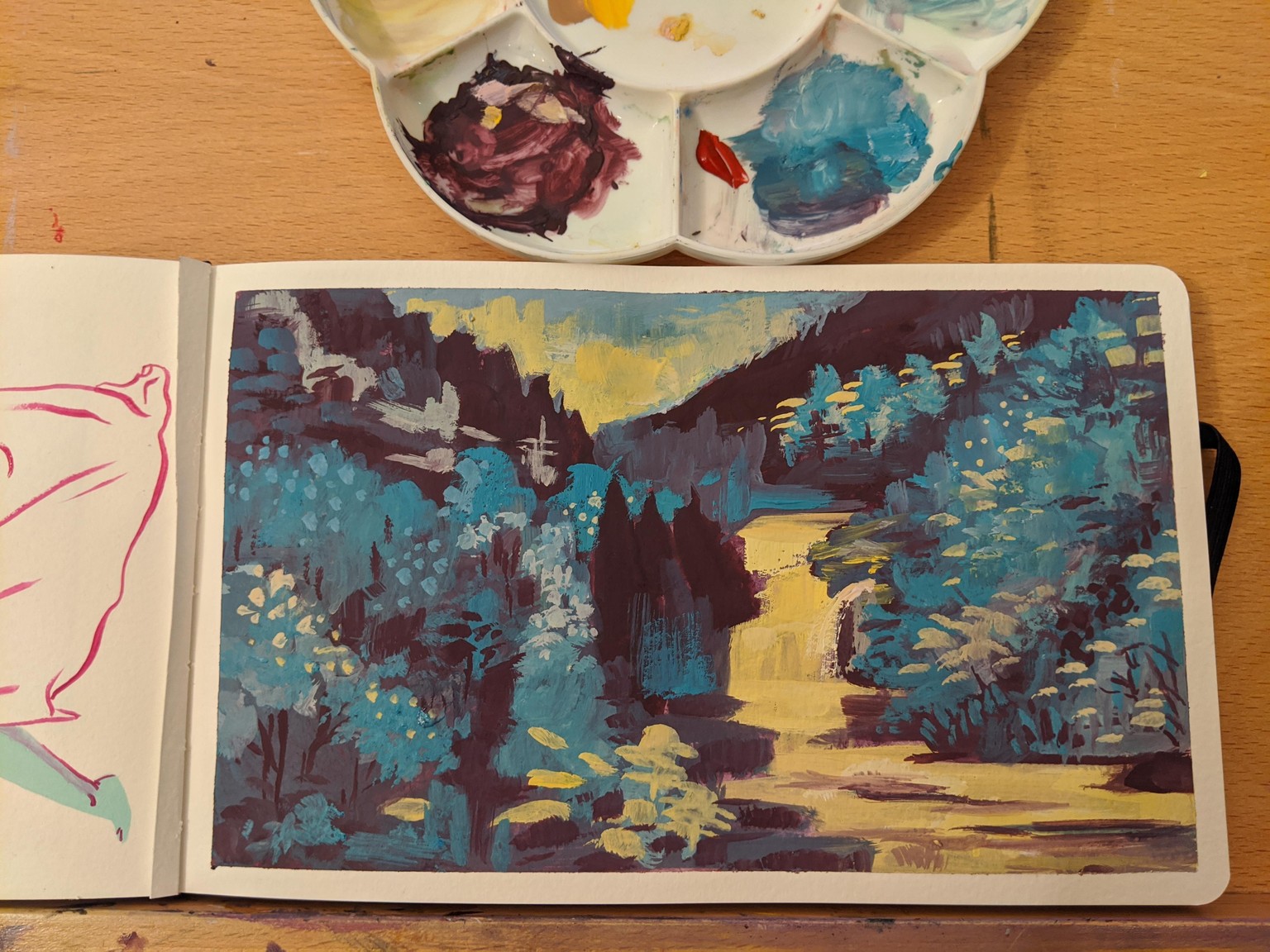Abstract Landscape - image 1 - student project