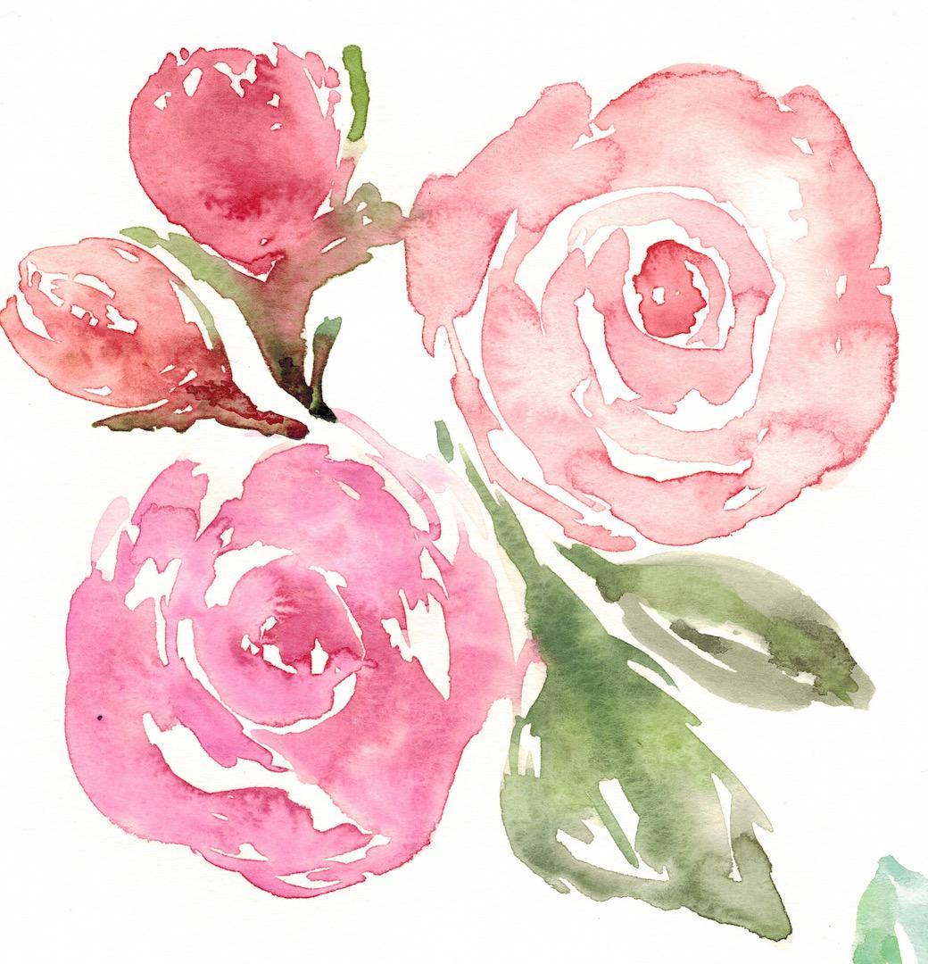 Dropped Watercolor Painting - image 3 - student project