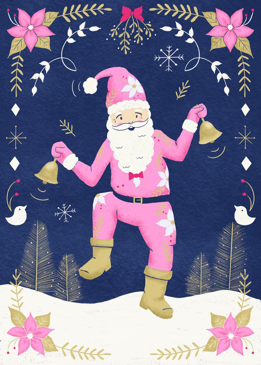 Procreate Santa Illustration and Worksheets - image 1 - student project
