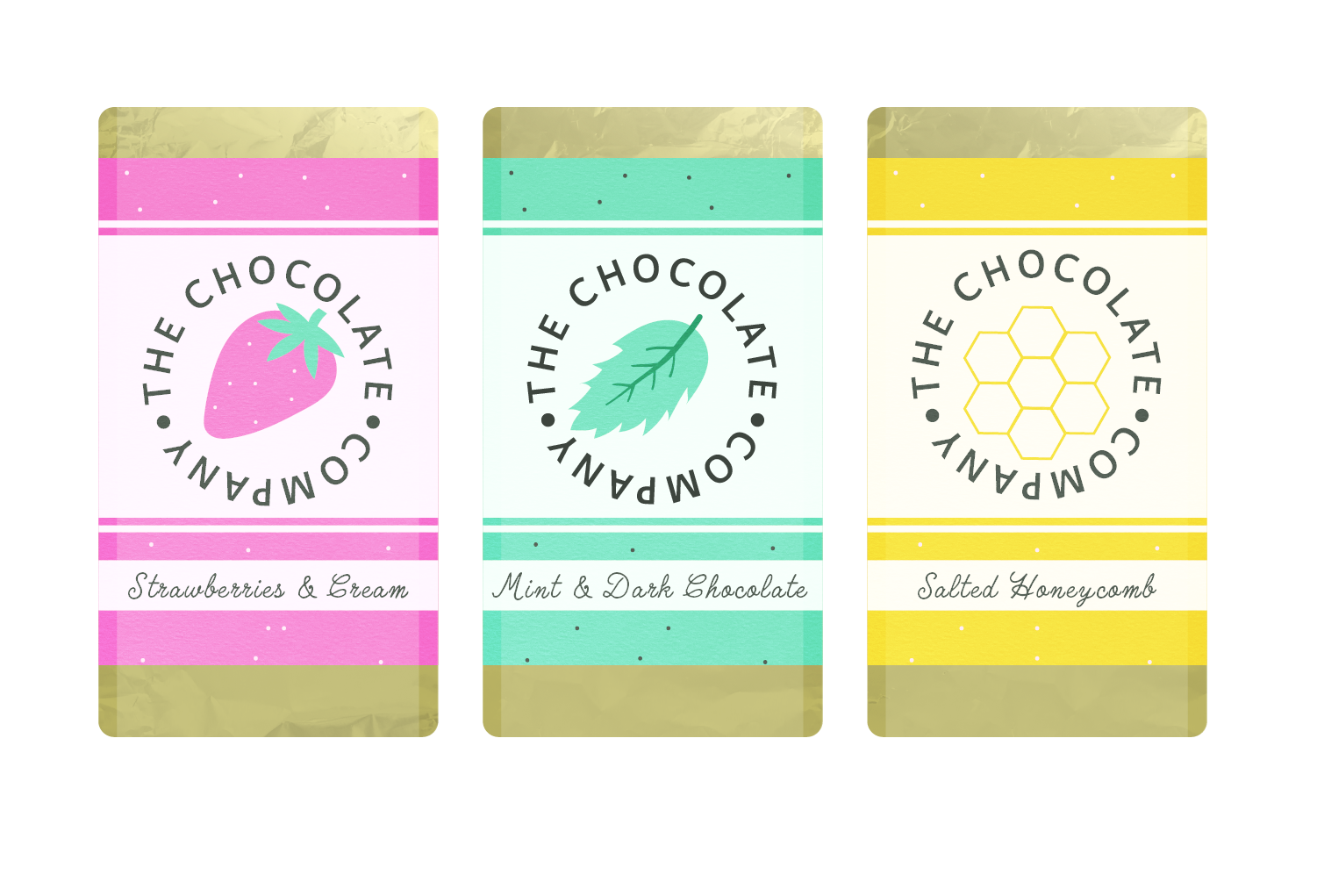 Chocolate Bar Design, Three Ways. - image 1 - student project