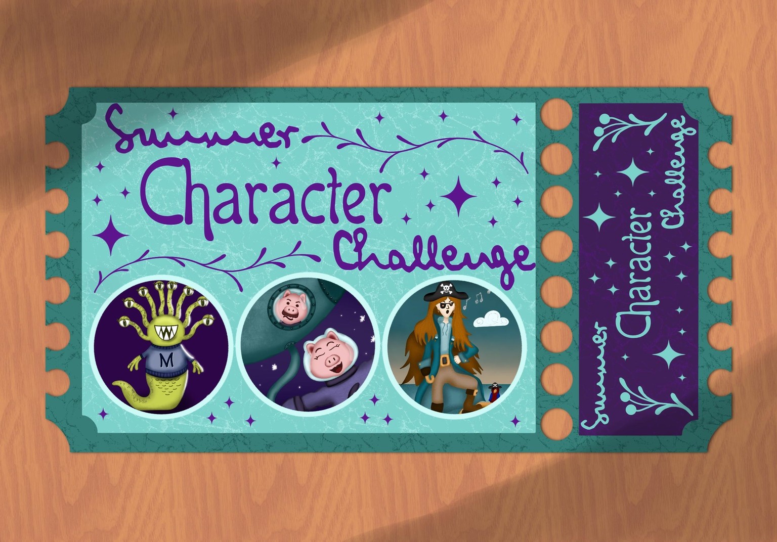 Ticket Illustration - image 4 - student project