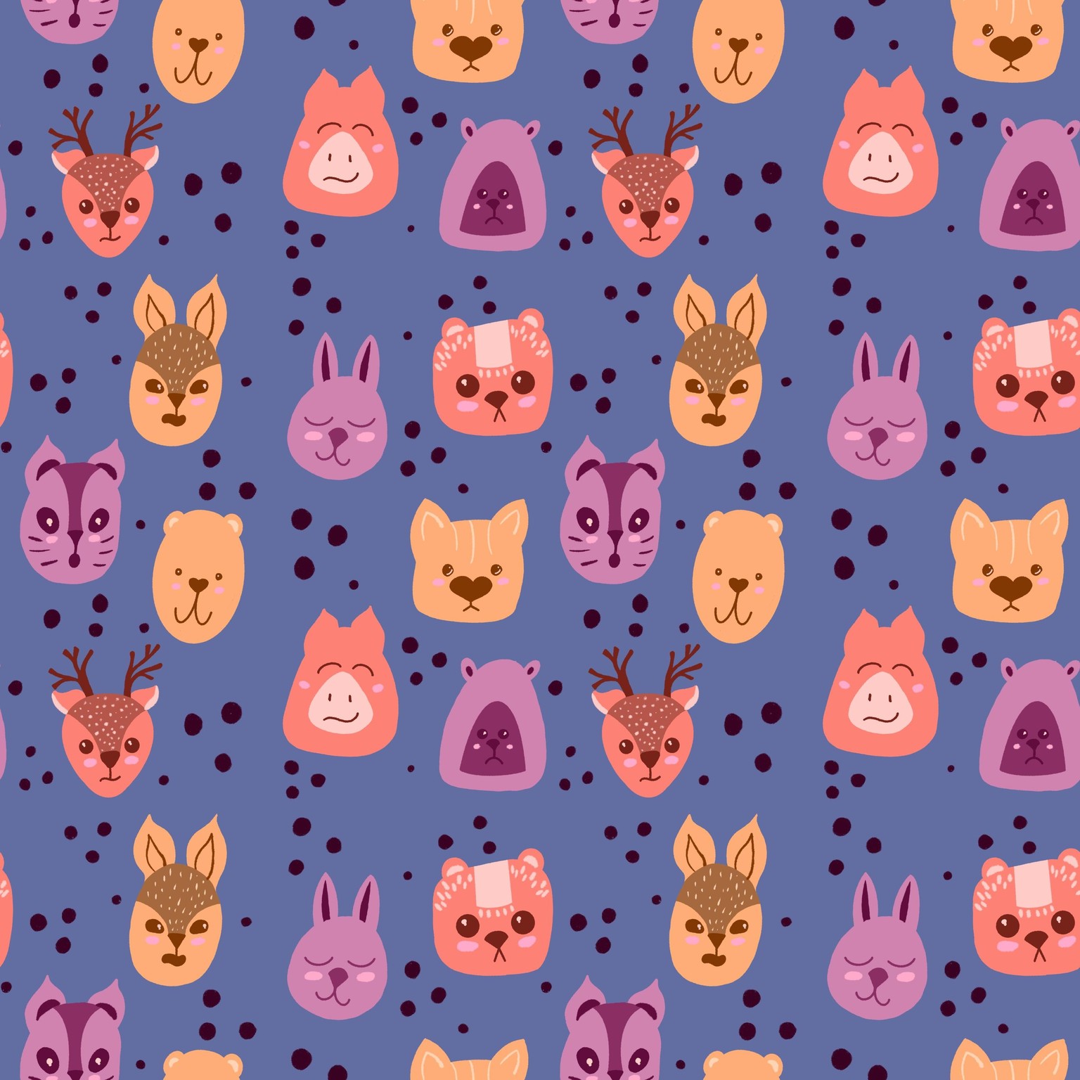 Fun simple repeat pattern illustrations - image 5 - student project
