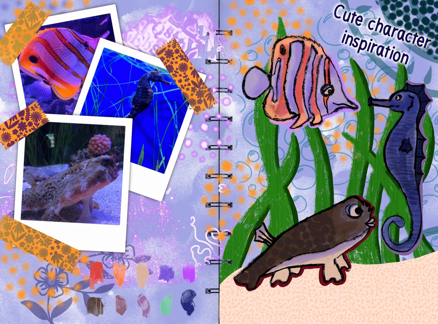 Art Journal Pages - image 3 - student project