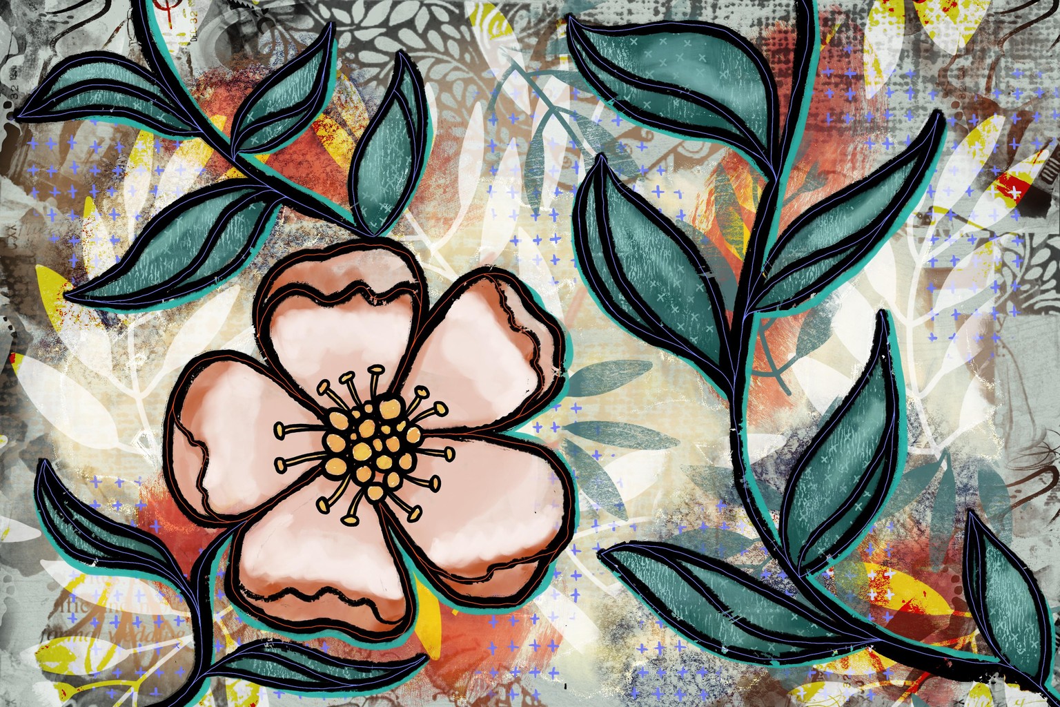 Mixed Media Illustrations - image 1 - student project