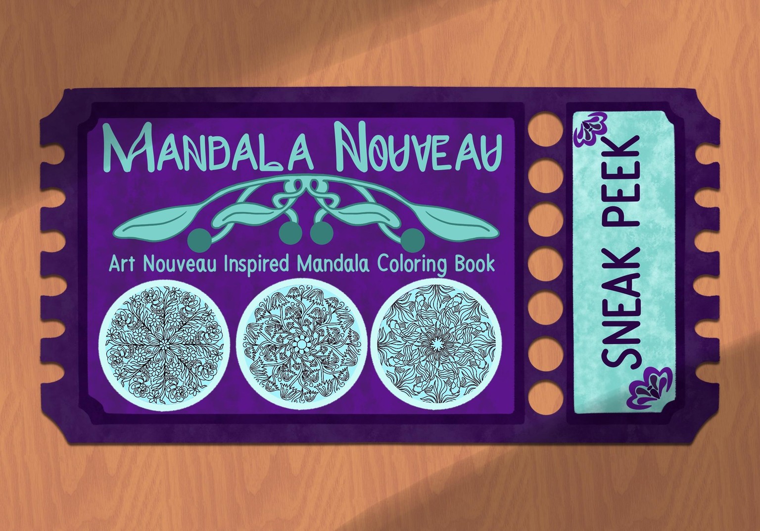 Ticket Illustration - image 2 - student project