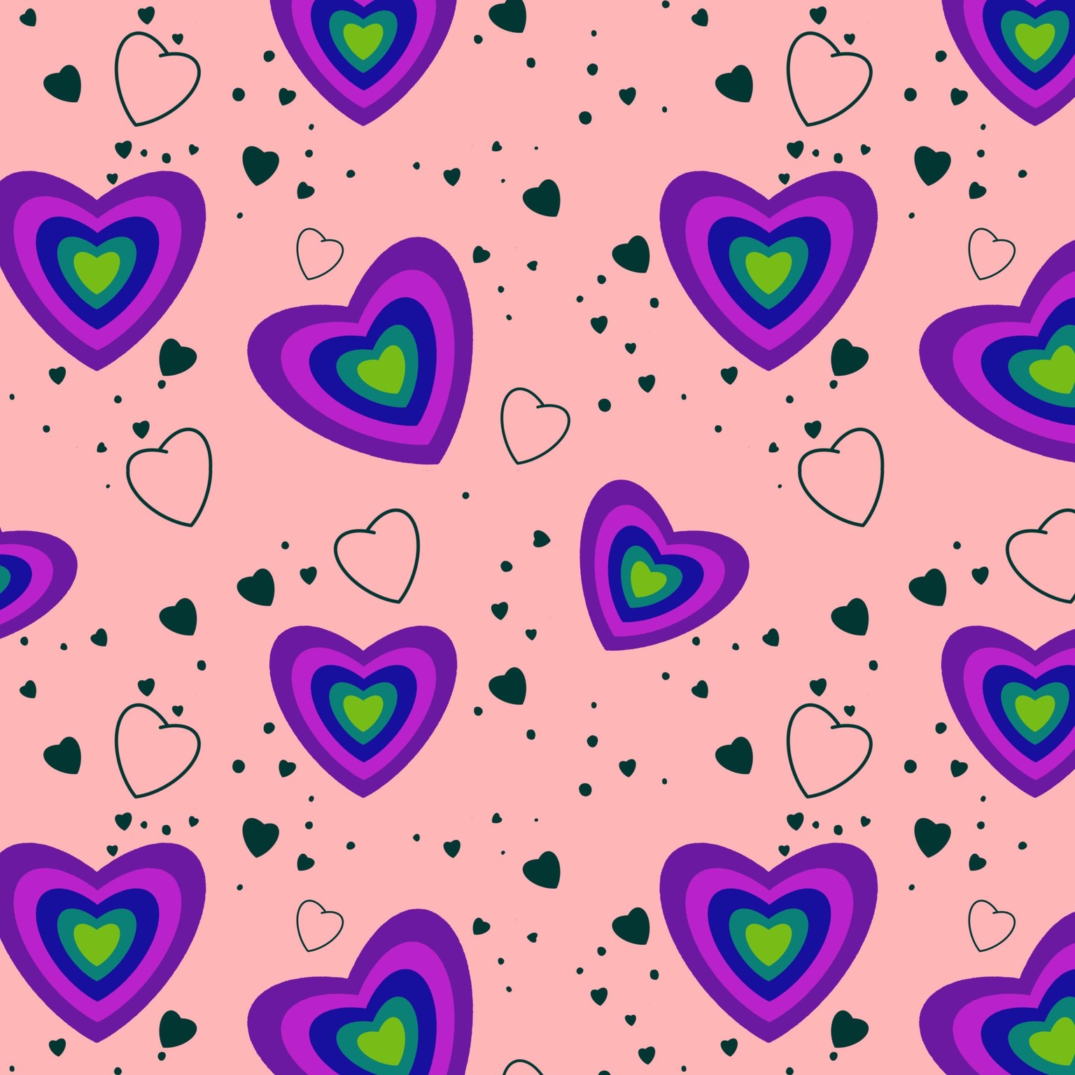 Fun simple repeat pattern illustrations - image 4 - student project