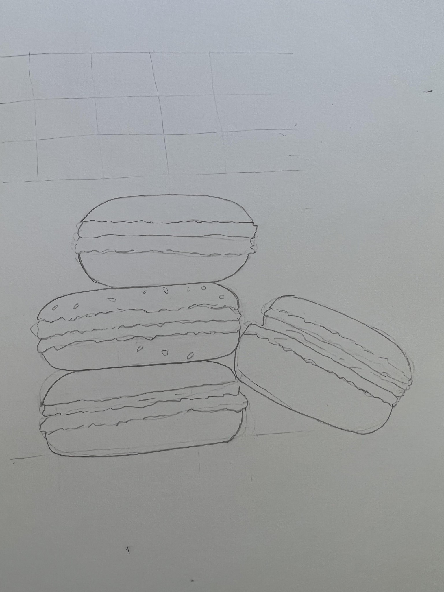 Skeleton & Vase/Flowers & Cherries & Pears & Macaroons - image 7 - student project