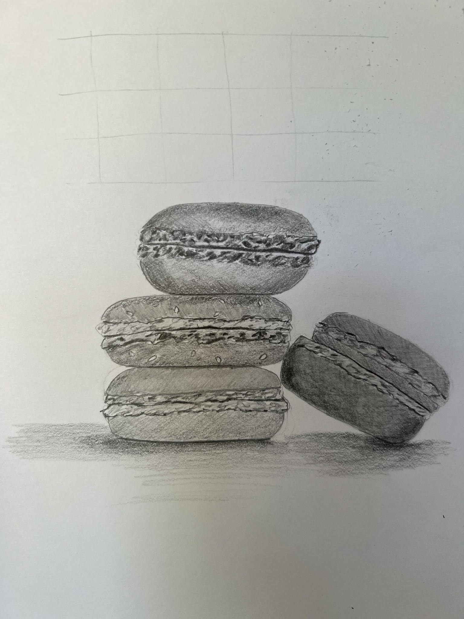 Skeleton & Vase/Flowers & Cherries & Pears & Macaroons - image 6 - student project