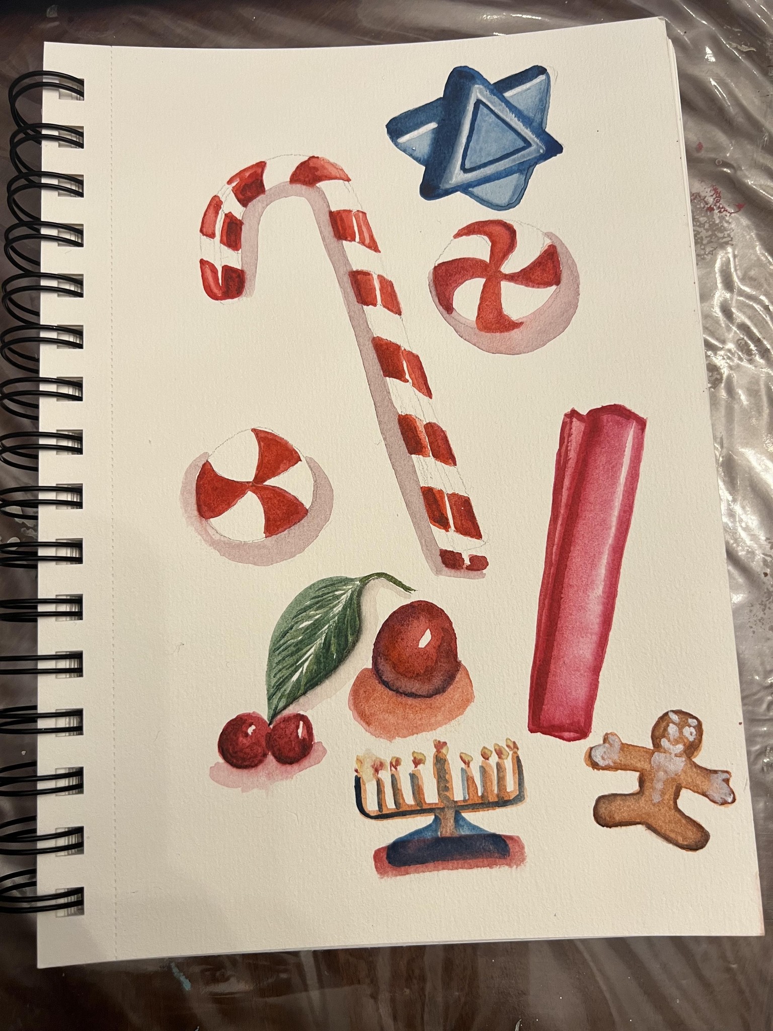 Holiday icons and a fruit roll-up - image 1 - student project