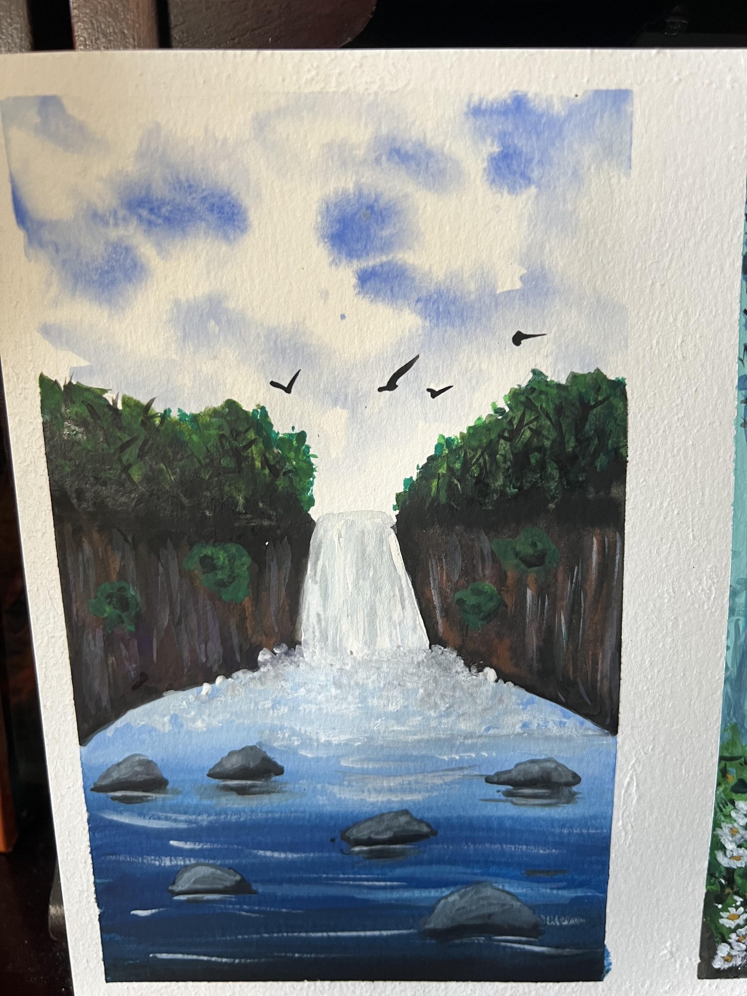 Waterfall 1 - image 1 - student project