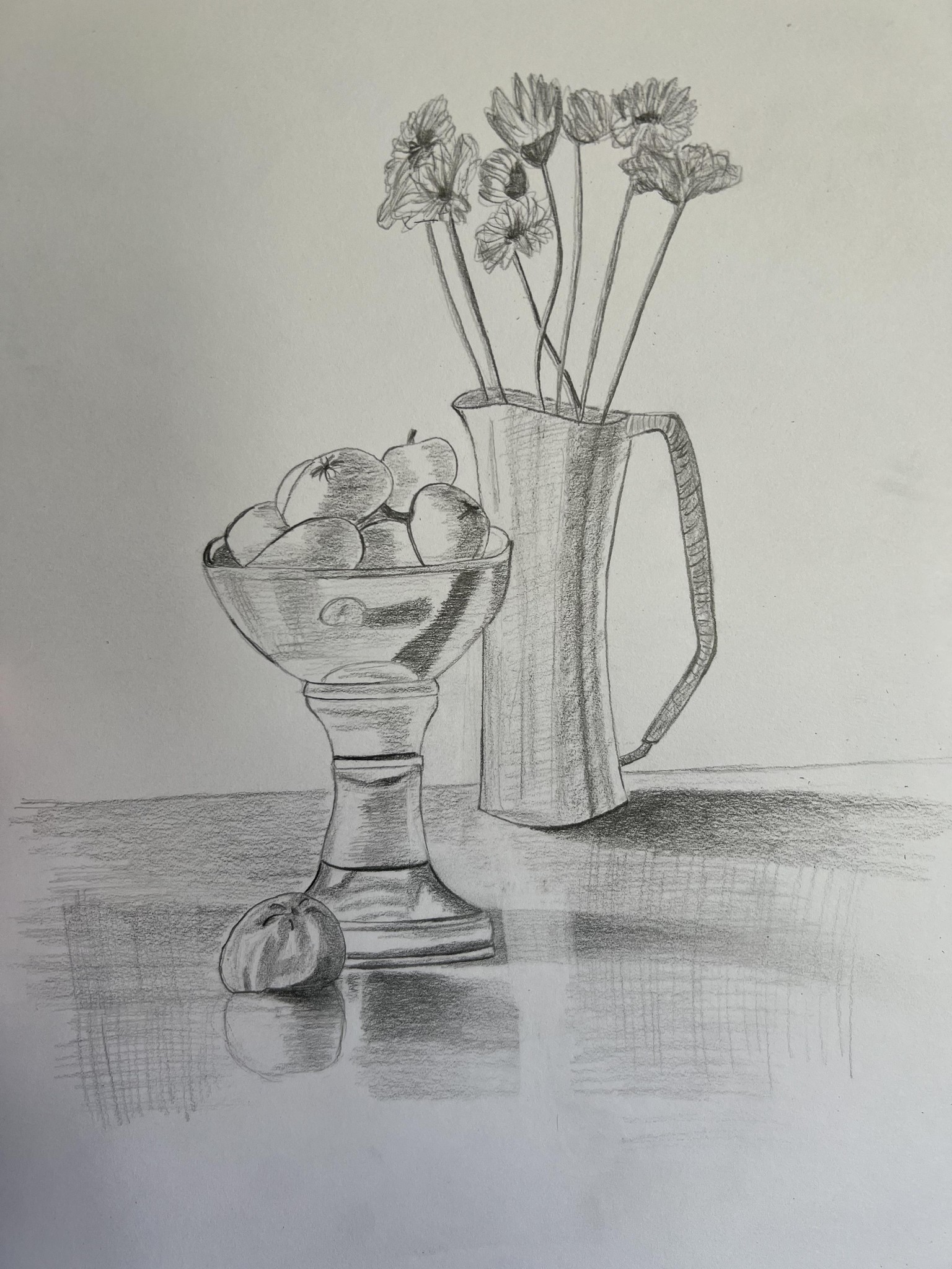 Skeleton & Vase/Flowers & Cherries & Pears & Macaroons - image 2 - student project