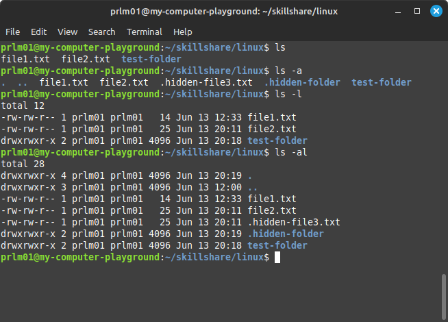 Linux Essentials - image 15 - student project