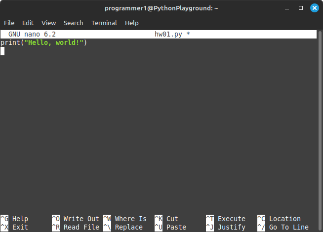 Beginners Programming: Python3 - Project 01 - image 4 - student project