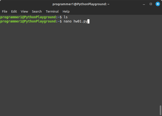 Beginners Programming: Python3 - Project 01 - image 3 - student project