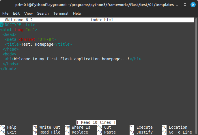 Programming using Python Flask - image 2 - student project