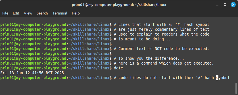 Linux Essentials - image 8 - student project
