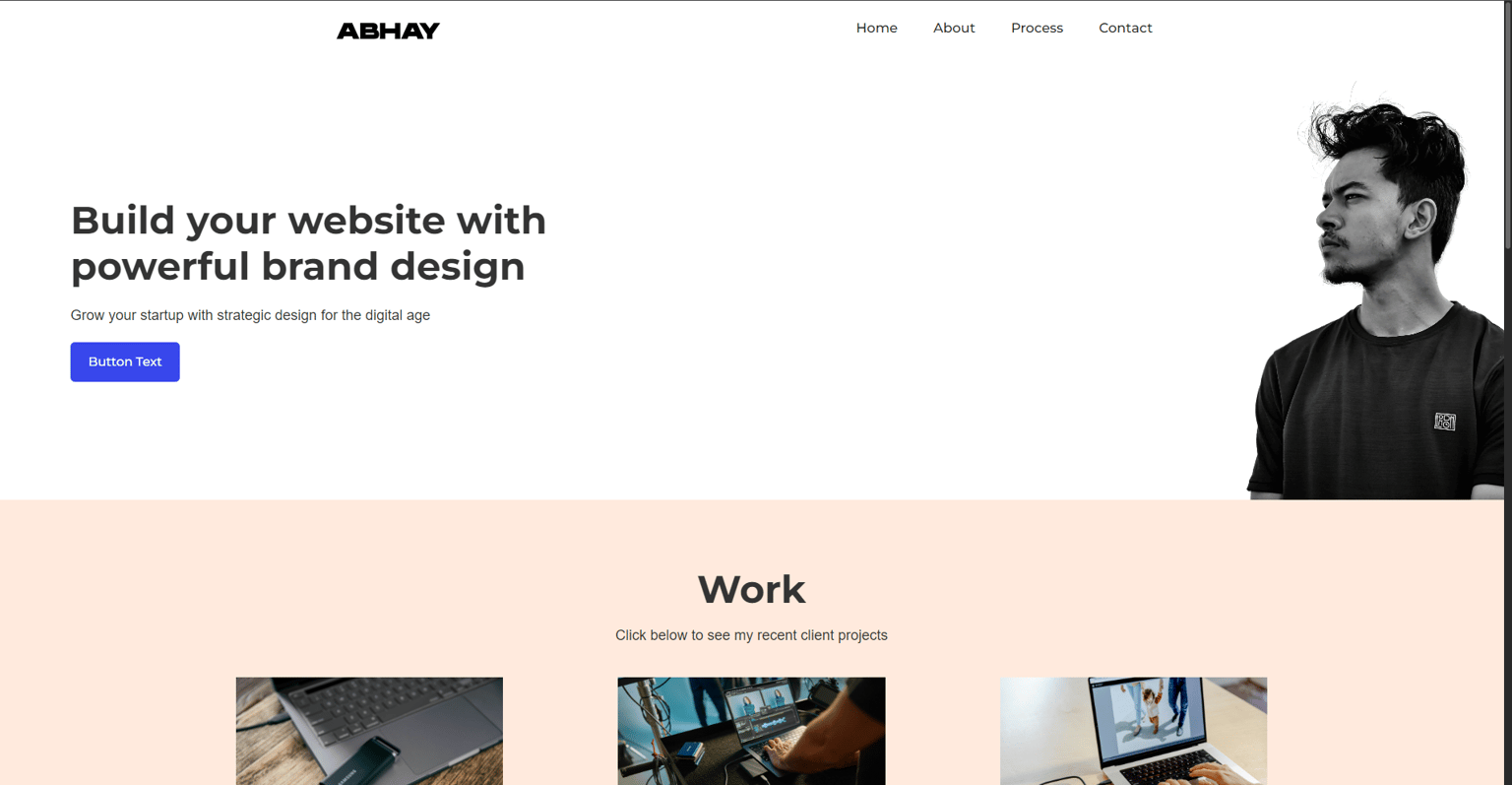 Portfolio Site - image 1 - student project