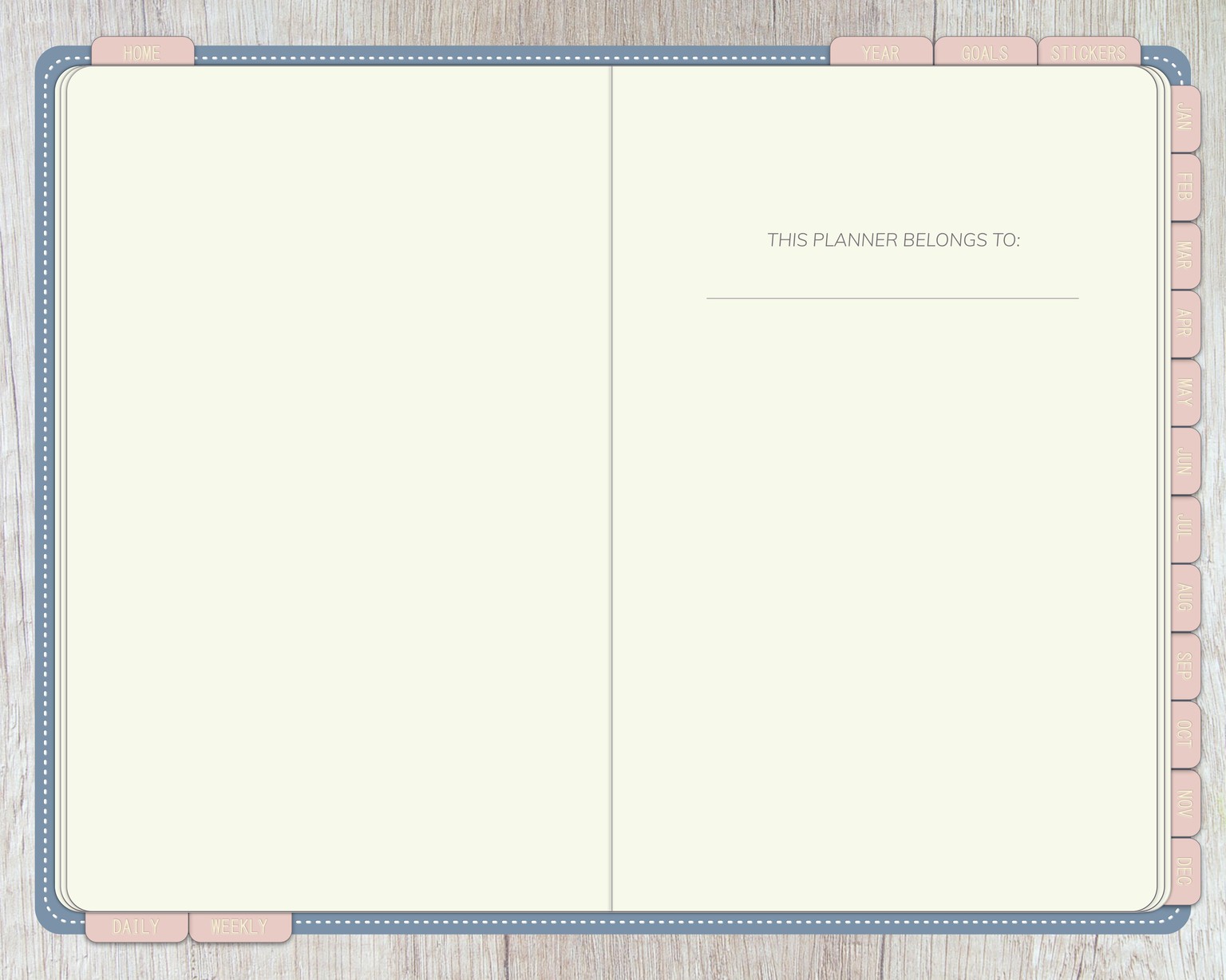 Pastel Planner - image 2 - student project