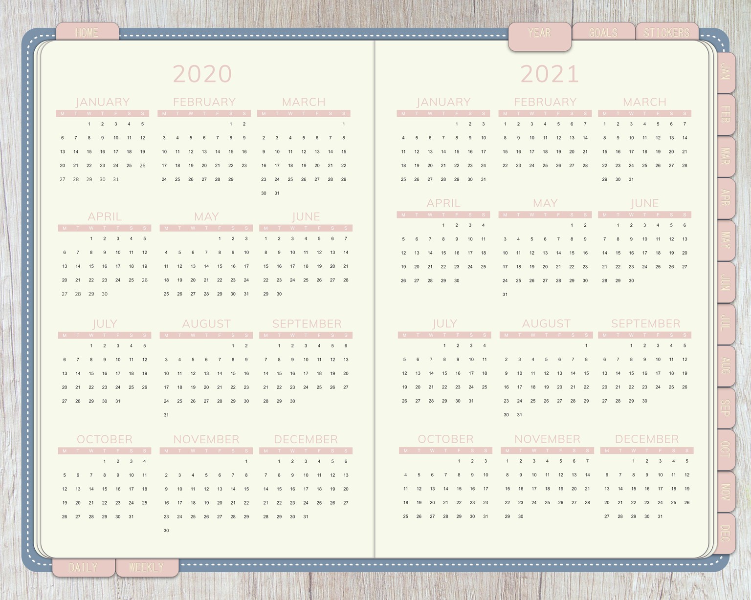 Pastel Planner - image 3 - student project