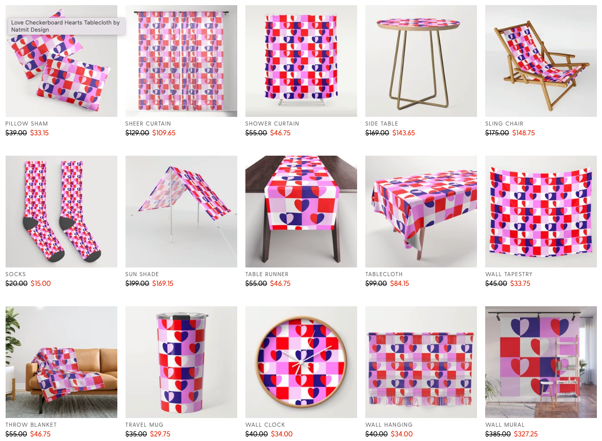 Natmit Design Society6 - image 3 - student project