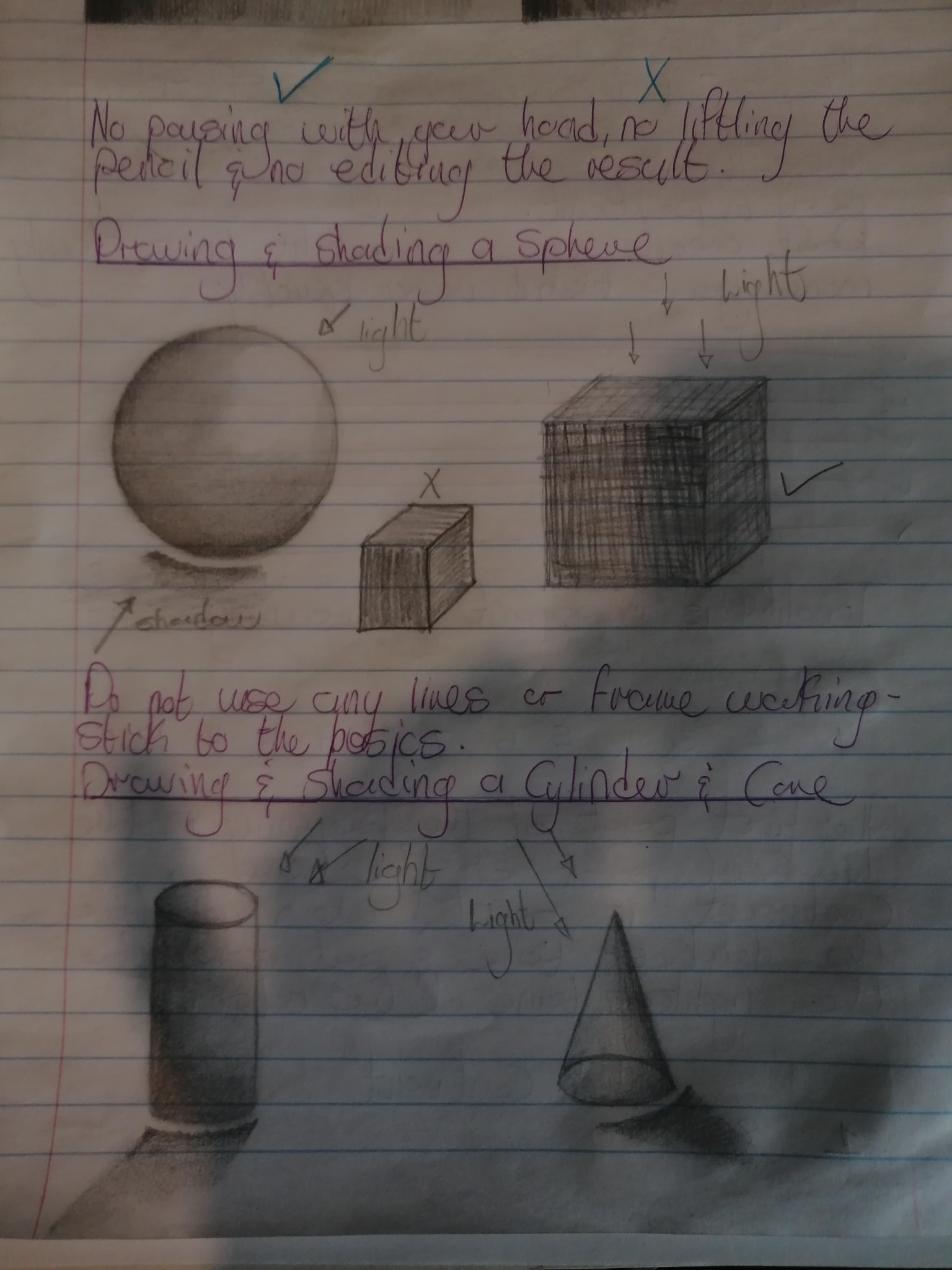 Fundamentals of Drawing: Toning and Shading - image 2 - student project