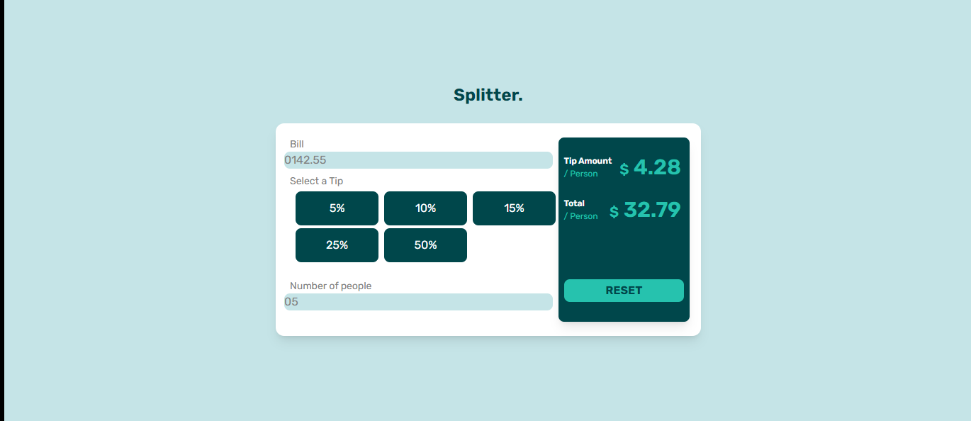 Splitter - image 1 - student project
