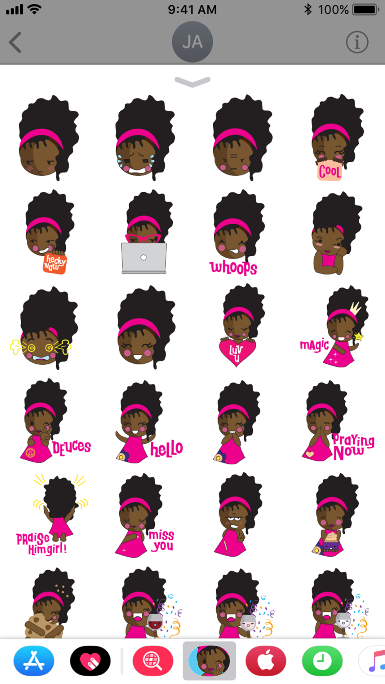 LULA Gif Emoji Sticker Pack now on App Store - image 4 - student project