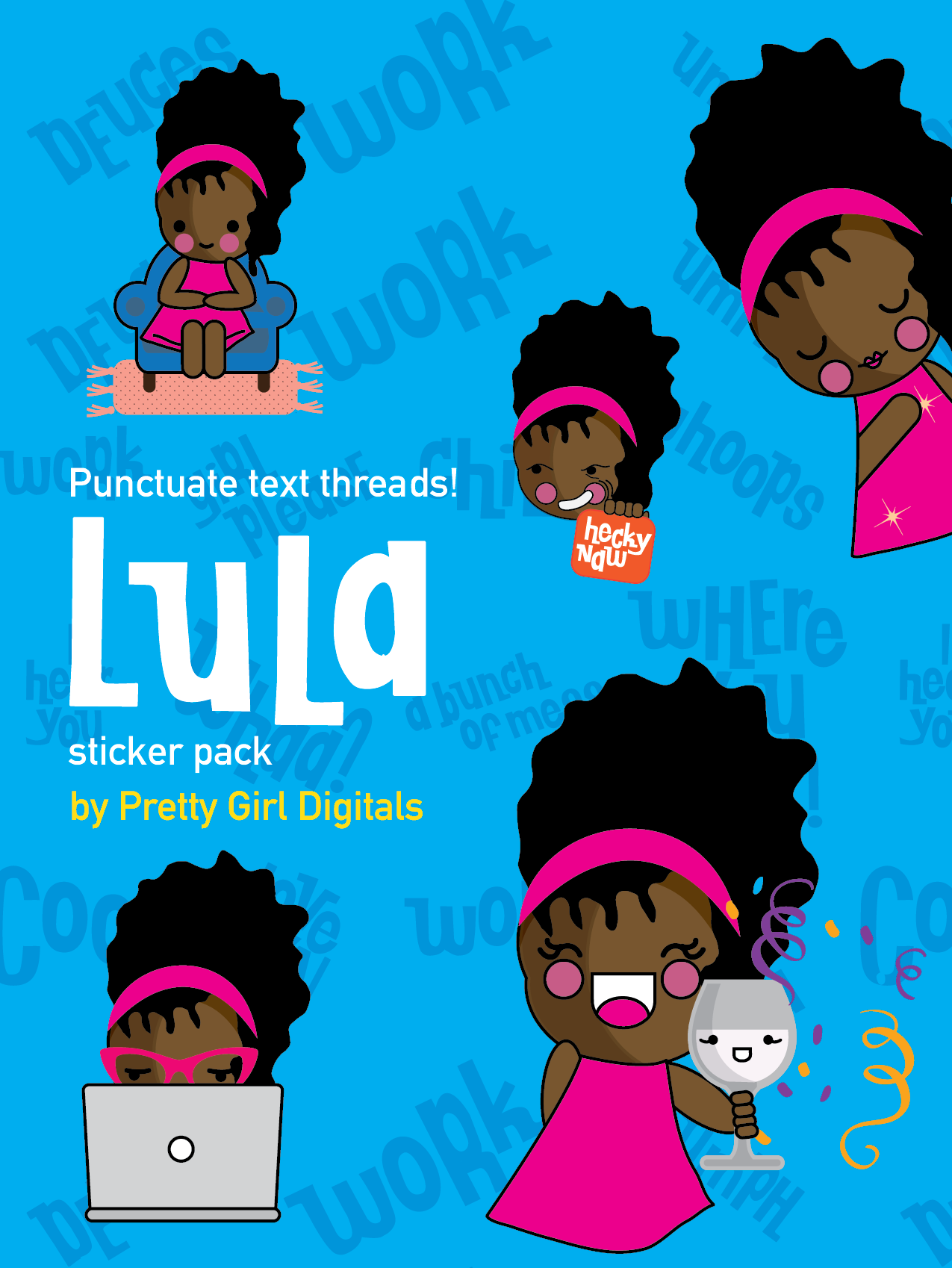 LULA Gif Emoji Sticker Pack now on App Store - image 3 - student project