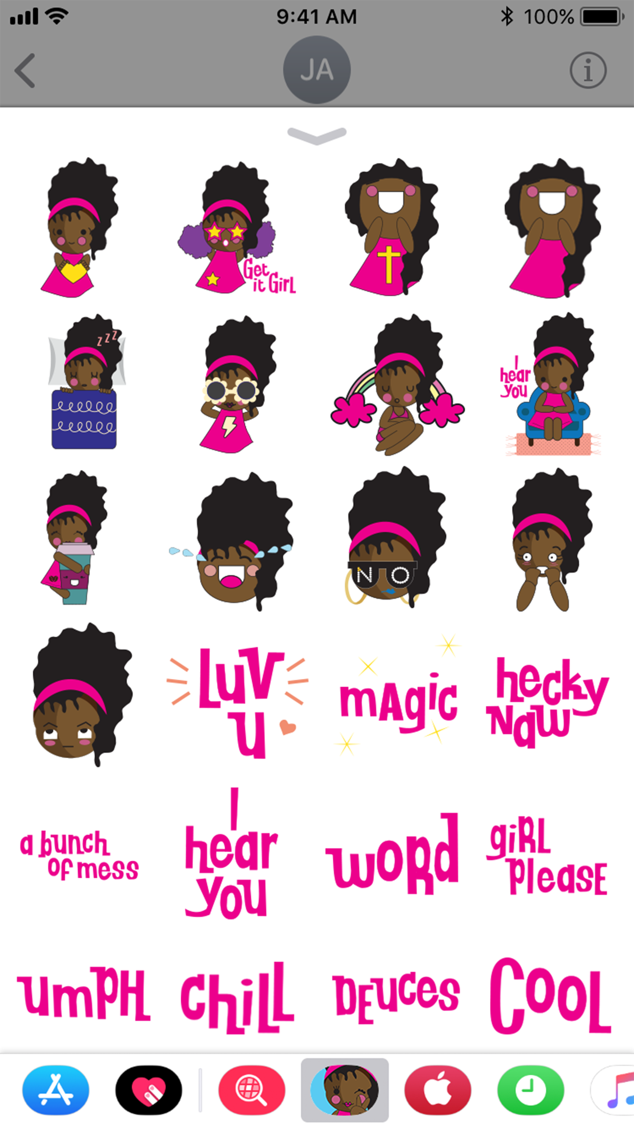 LULA Gif Emoji Sticker Pack now on App Store - image 5 - student project
