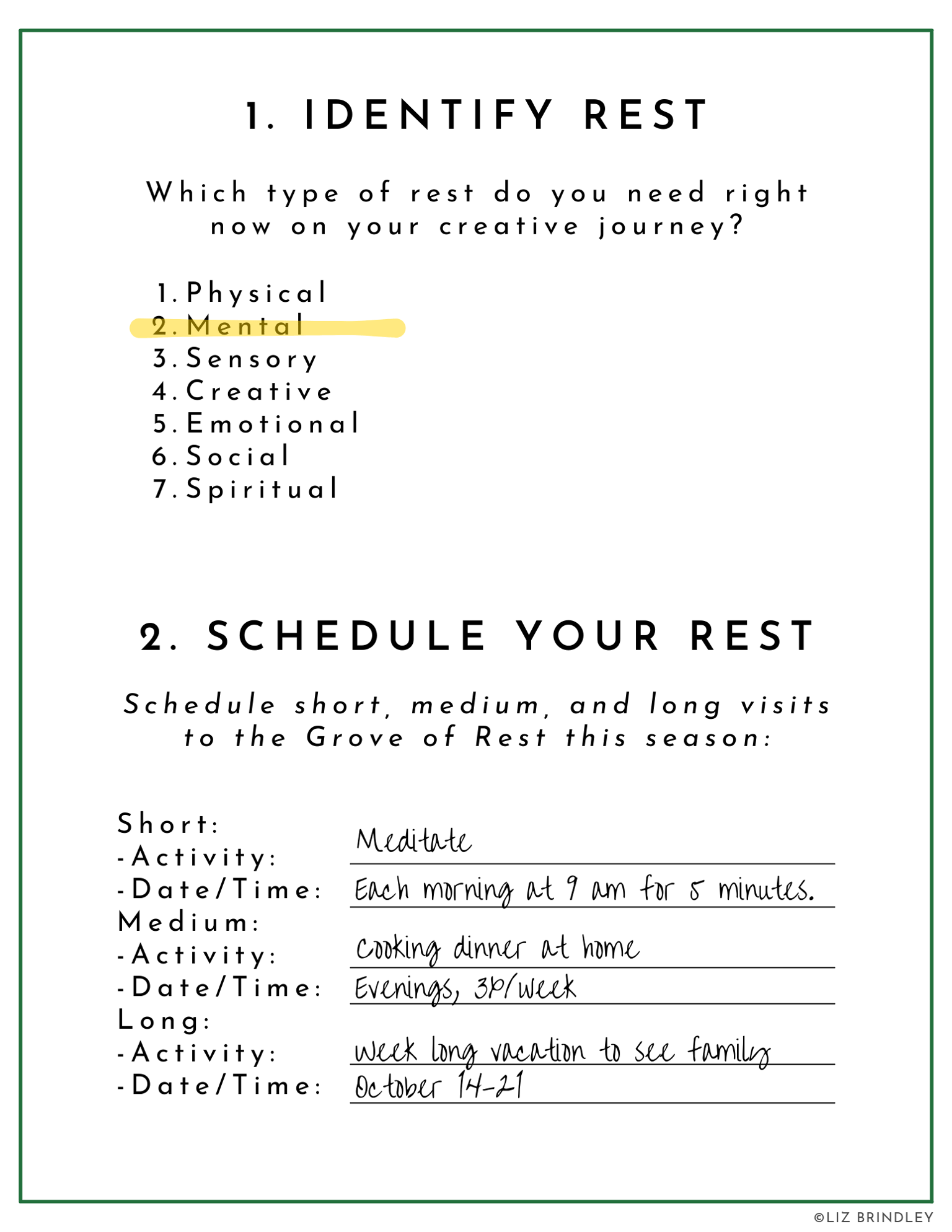 Grove of Rest Class Project Example - image 2 - student project