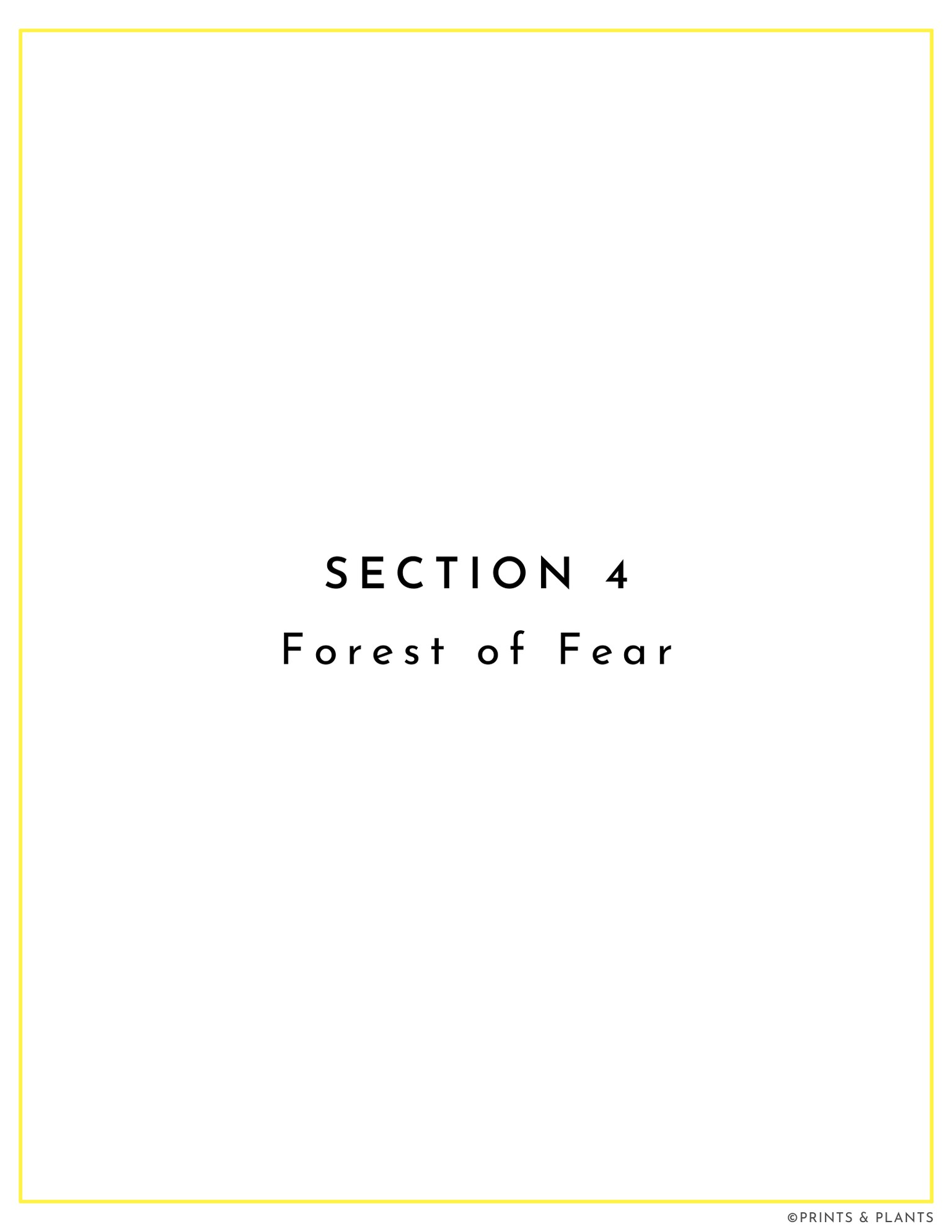 Class Project Example: Forest of Fear Field Guide - image 1 - student project