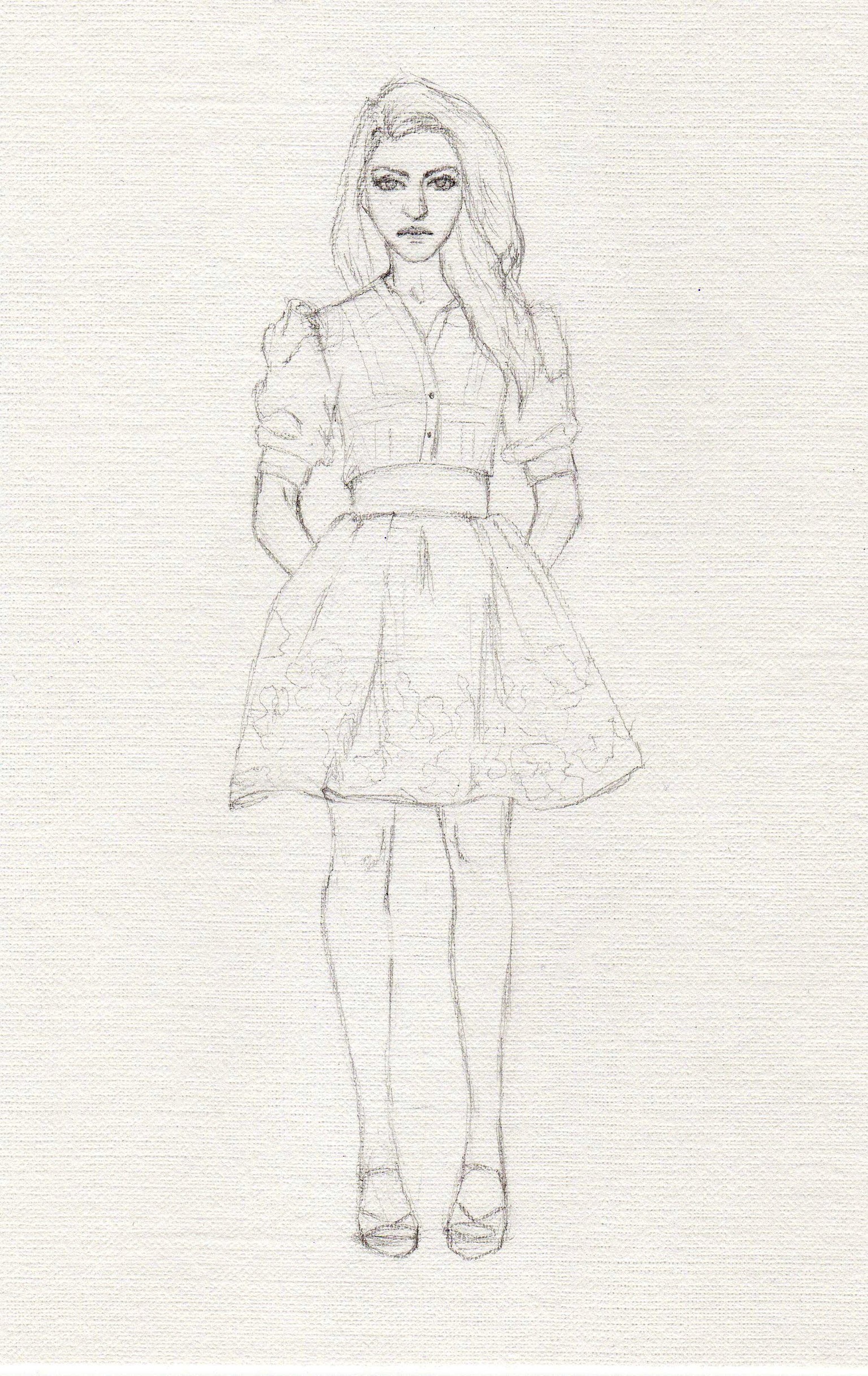 Watercolor Ladies - image 1 - student project