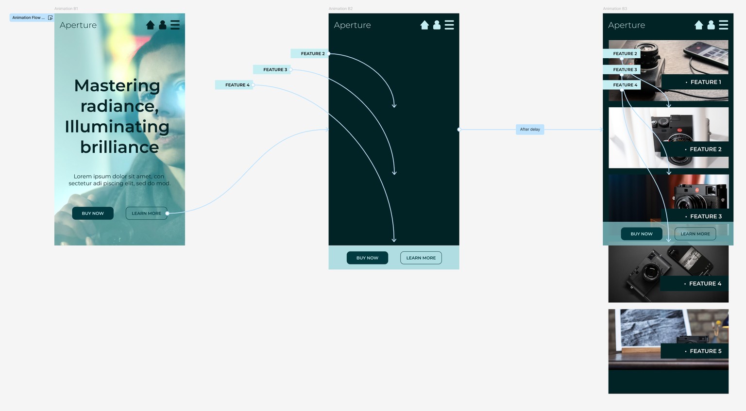 Bryce Burrows FIGMA UI UX Design Essentials - Class Projects - image 4 - student project