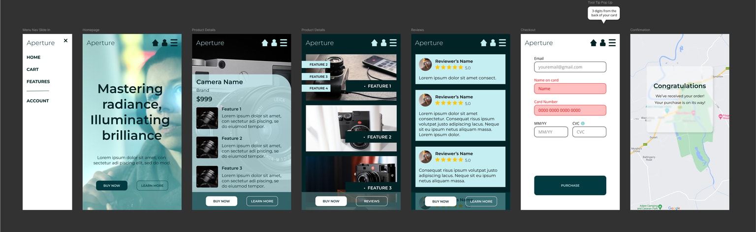 Bryce Burrows FIGMA UI UX Design Essentials - Class Projects - image 1 - student project