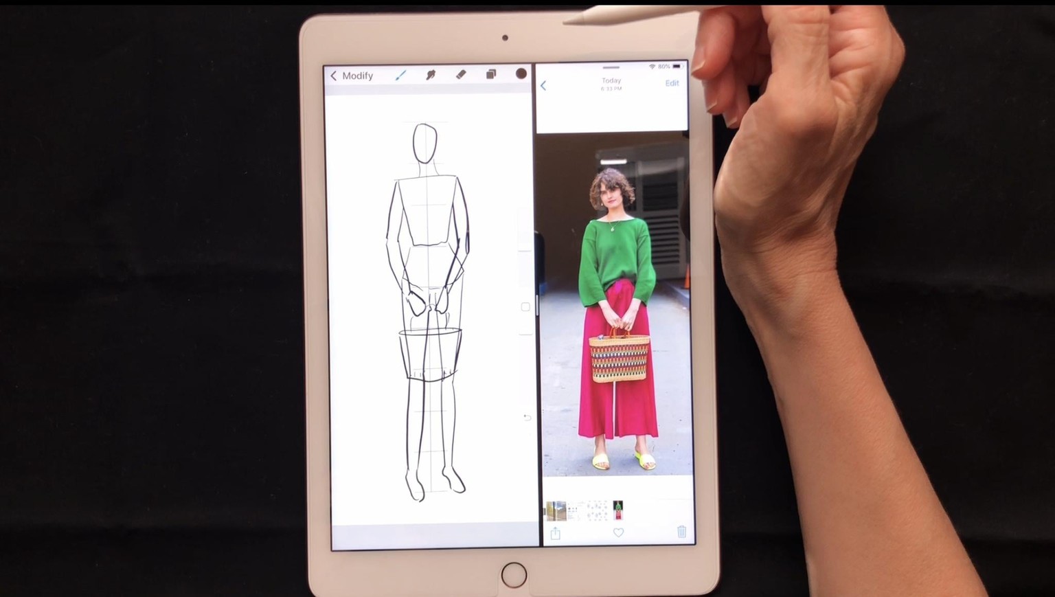 My Procreate Fashion Illustration - image 3 - student project
