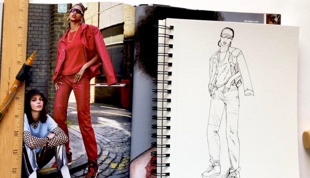 My Fashion Sketch - image 5 - student project