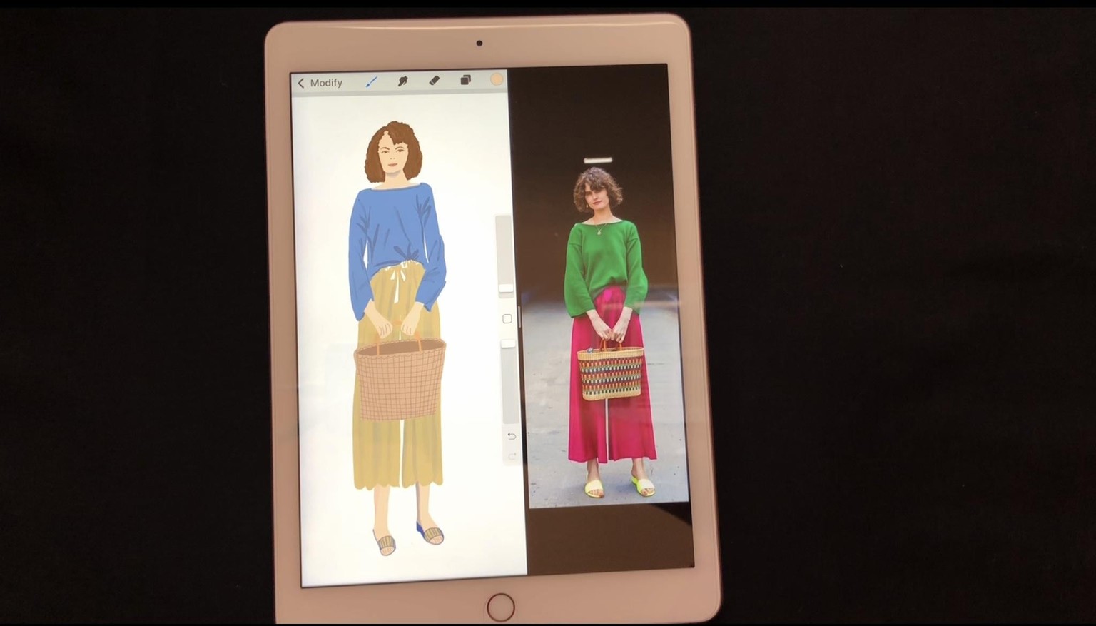 My Procreate Fashion Illustration - image 7 - student project