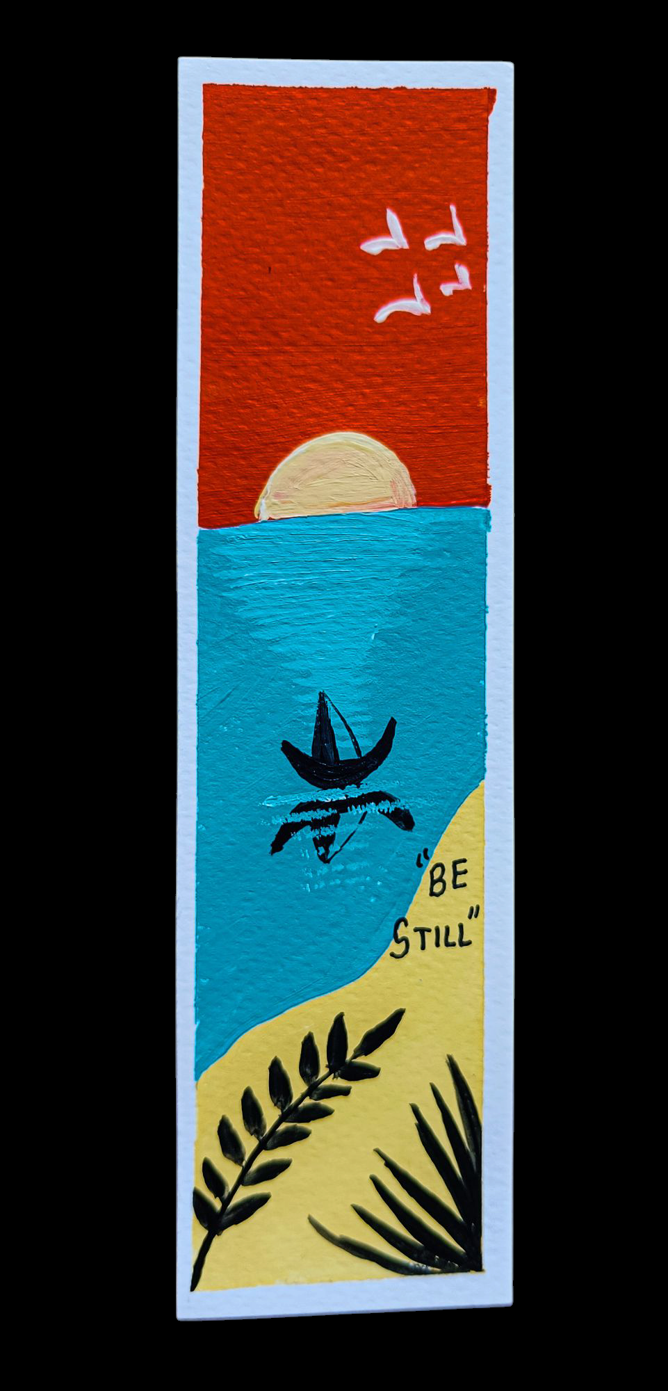 30 Days Bookmarks : Landscape Painting in Boho Style - image 7 - student project