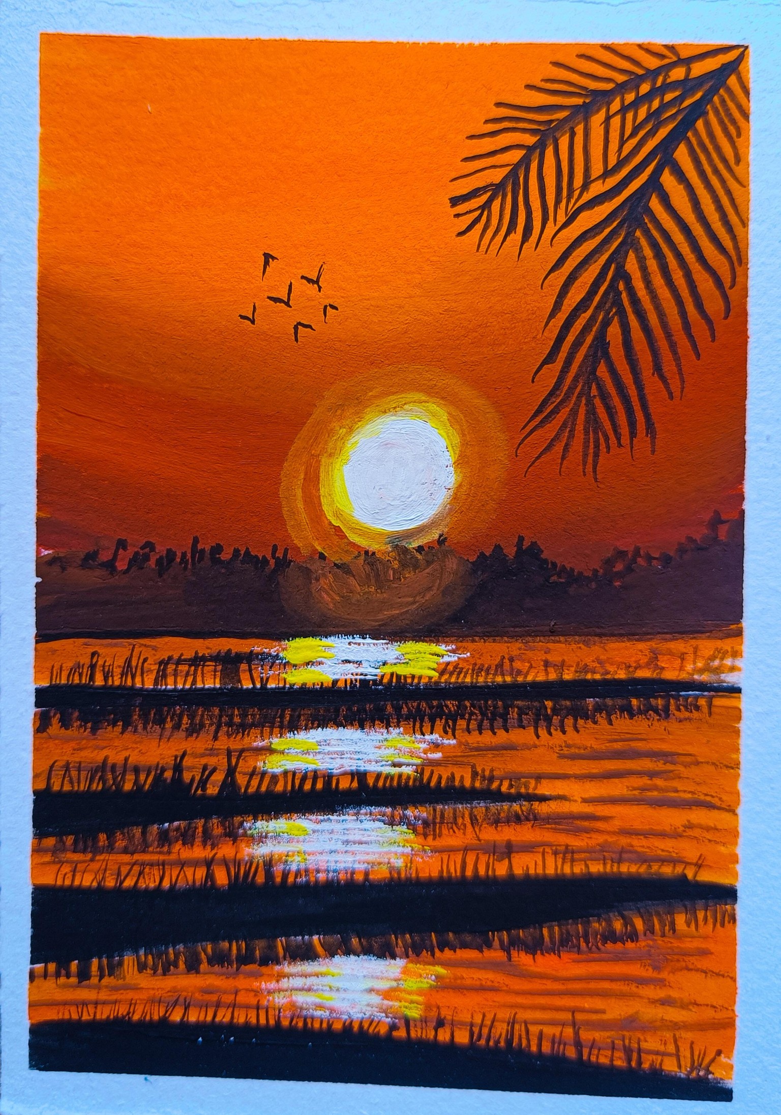 15 Days Gouache Landscape Painting - image 9 - student project