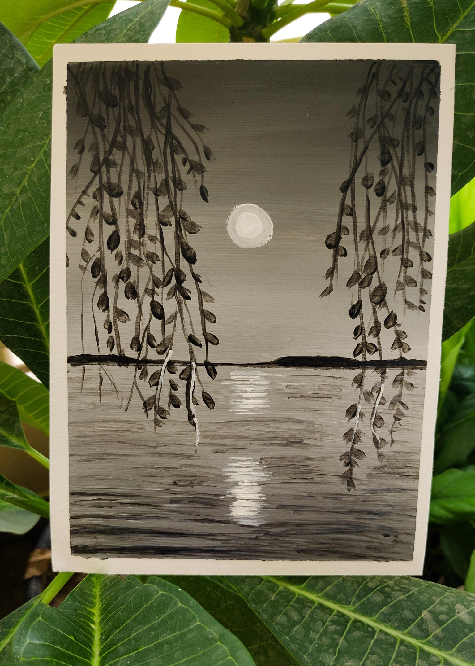 Monochrome Painting (Acrylic Medium)- Specially Designed for Beginners - image 2 - student project