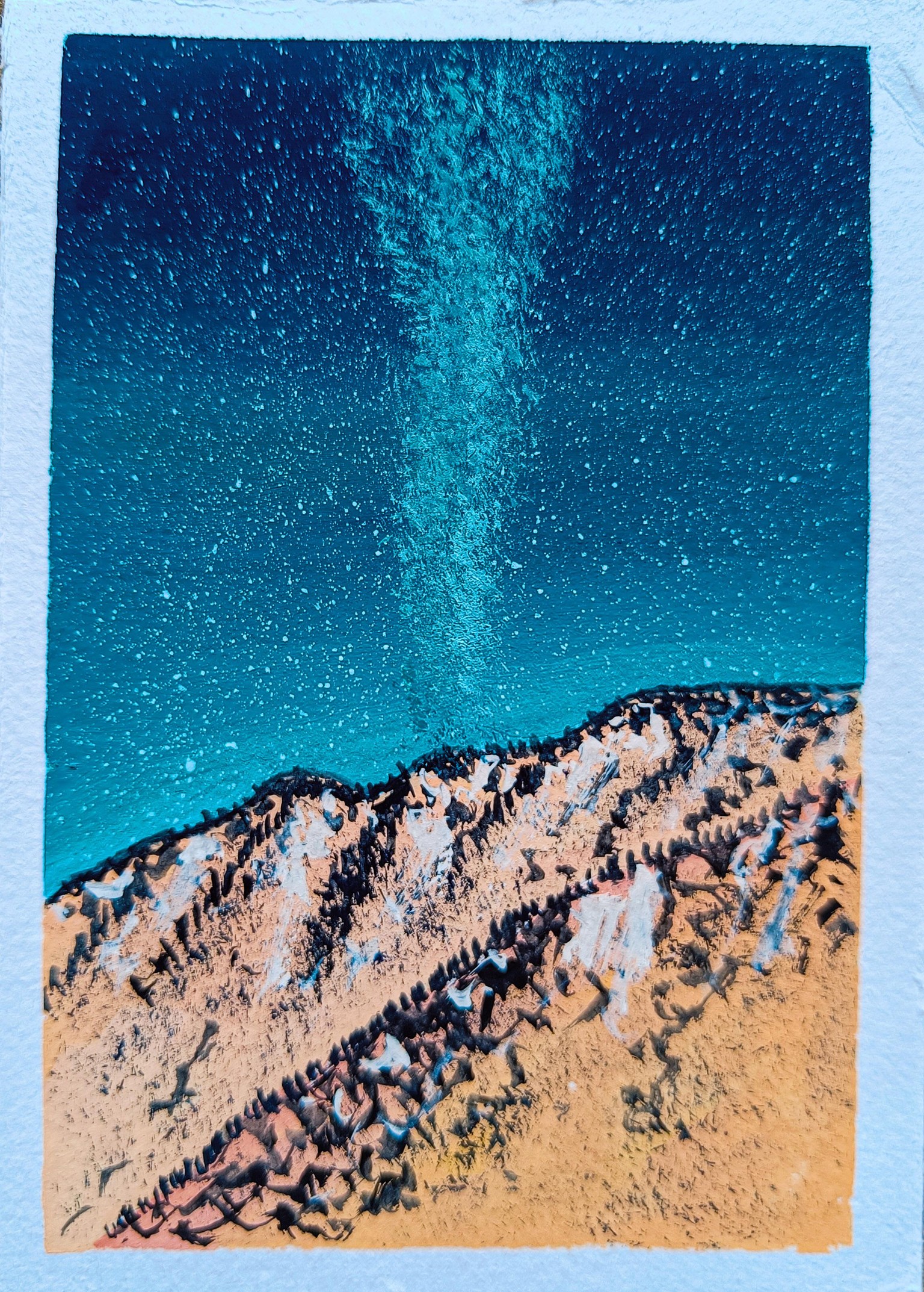 15 Days Gouache Landscape Painting - image 6 - student project