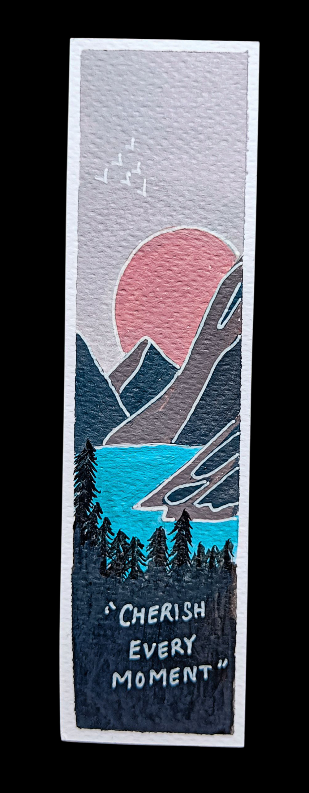 30 Days Bookmarks : Landscape Painting in Boho Style - image 31 - student project