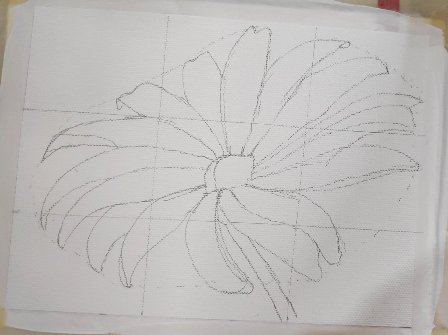 Floral Acrylic Painting - image 2 - student project